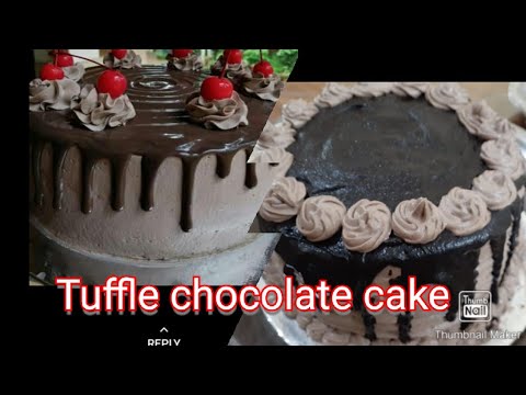 Truffle chocolate cake # Zulu's kitchen and Vlog#Easy recipe of Cake