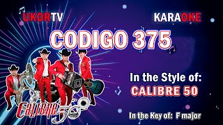 Calibre 50 - Codigo 375 (KARAOKE)