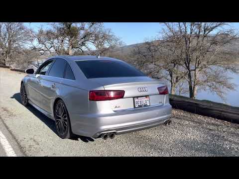 2016 Audii A6 3.0T cat back exhaust