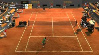 Roland Garros 2011 Final: Rafael Nadal - Roger Federer (Virtua Tennis 2009 Gameplay)