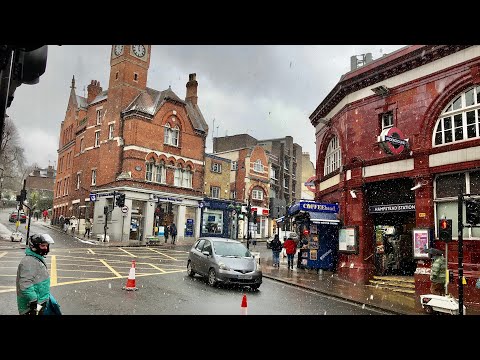 London’s Walking  Hampstead, Side Streets and Alleyways - 4K LONDON