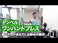 【肩トレ】ダンベル・ワンハンドプレス | 肩に痛みがある方にお勧めの肩トレ種目【ビーレジェンド プロテイン】