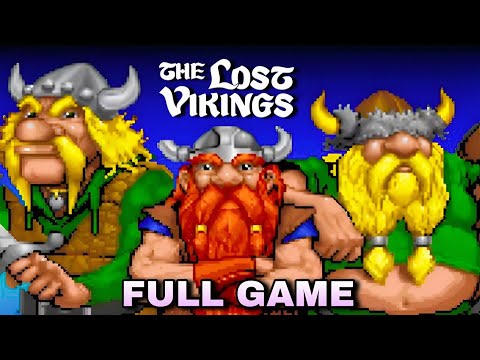 The Lost Vikings: Definitive Edition - Full Game Walkthrough Gameplay No Commentary