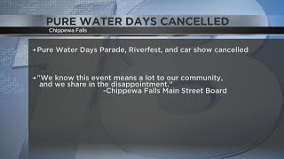 Pure Water Days in Chippewa Falls Cancelled