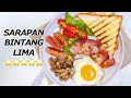 Serasa Sarapan Di Hotel Bintang Lima Resep AMERICAN BREAKFAST Yang Mewah Abiss