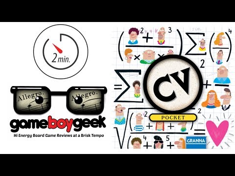 The Game Boy Geek's Allegro (2-min Review) of CV Pocket