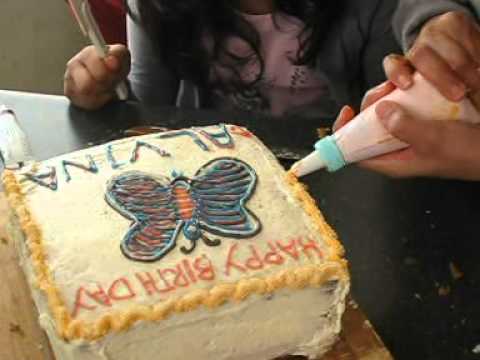 Alvina 5th   Cake making
