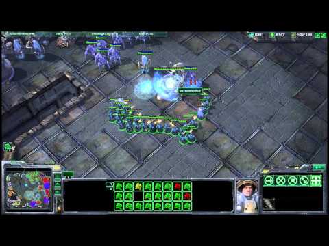 Starcraft 2 4v4 Game!