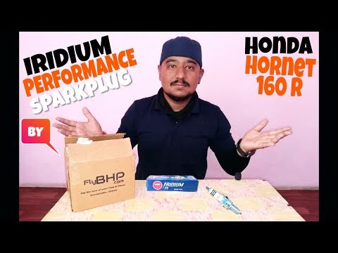 NGK IRIDIUM CPR8EAIX-9 SPARKPLUG| UNBOXING | REPLACE | BENEFIT | HONDA HORNET 160R |RideoVlogy