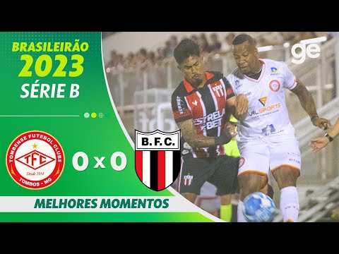 Gols e lances de Tombense x Botafogo-SP