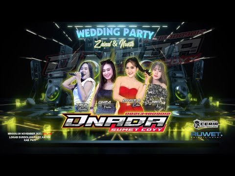 🔴LIVE D'NADA MUSIC - WEDDING PARTY ZAINAL & NOVITA - SUNDOLUHUR KAYEN PATI | CERIA AUDIO