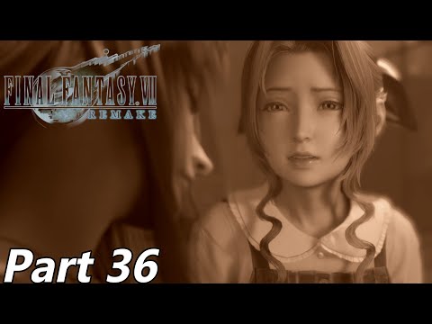 FINAL FANTASY 7 REMAKE - Full Game Walkthrough Gameplay - Part 36 - AERITH’S STORY - (No Commentary)