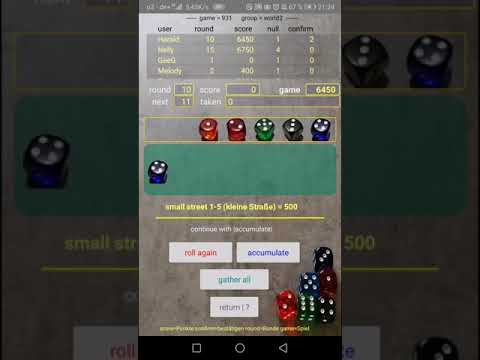 Game10000  dice game