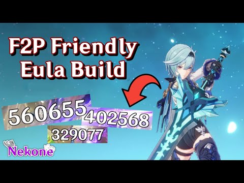 F2P Eula DPS Build! STRONGEST NUKER But Is She Still Worth? | Genshin Impact