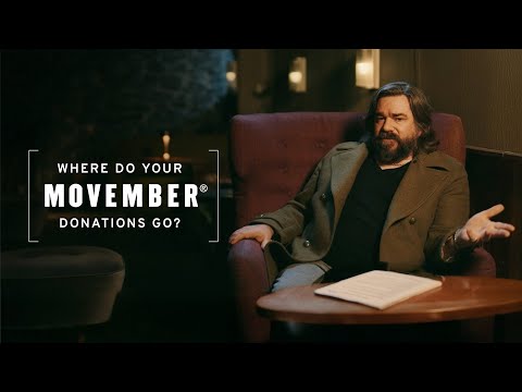 Where do your Movember donations go? - with Matt Berry