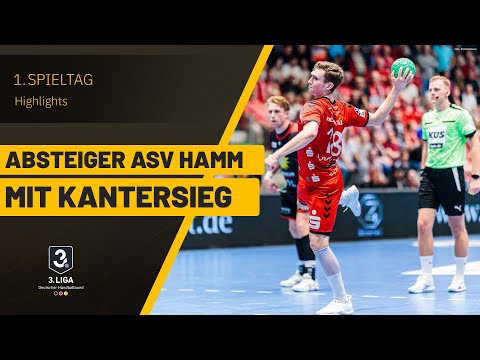 Die Highlights des 1. Spieltags - 3. Handball-Liga Männer | Saison 2025/26 | SETV Handball