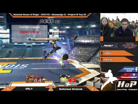 [Haunted House of Paign 10/31/15] PM Singles Bracket WIT | ORLY (C. Falcon) vs. D. Octorock (Ness)