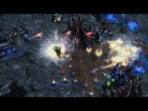 EPIC MACRO VS BATTLECRUISER WIDOW MINE - Mpoufos (T) vs RudiBrudi (Z) - StarCraft 2 - 2022
