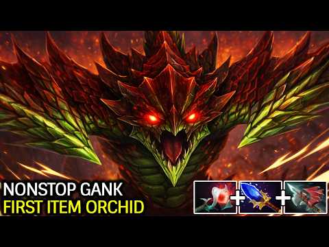 Viper Nonstop Gank – First Item Orchid Totally Destroyed Dota 2