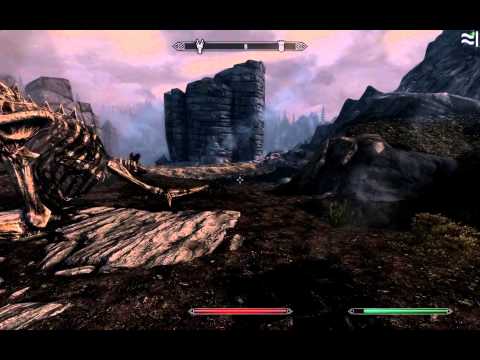 Let's Play Skyrim Legendary Difficulty Part 56: Harmugstahl and a Dragon