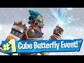Fortnite Cube Butterfly Event (Gameplay / Footage / Reaction)