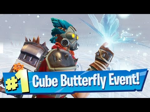 Fortnite Cube Butterfly Event (Gameplay / Footage / Reaction)