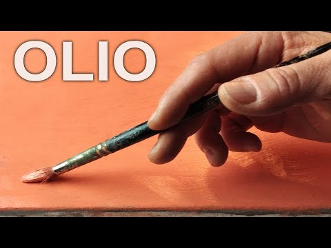 Preparare la tela per dipingere con i colori a olio