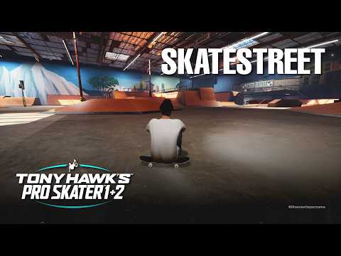 Tony Hawk's Pro Skater 1+2 – Skatestreet | Full Gameplay Walkthrough (PC)
