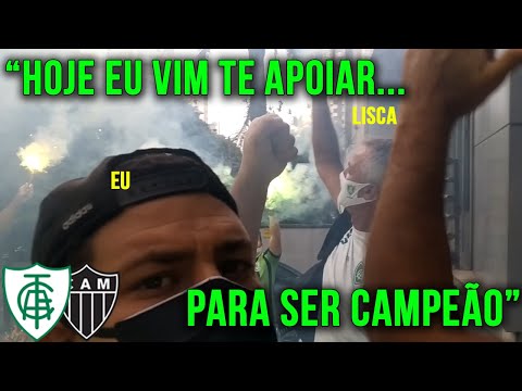 FINAL DO MINEIRO E A RECEPÇÃO DA TORCIDA DO AMÉRICA NO CLÁSSICO CONTRA O ATLÉTICO