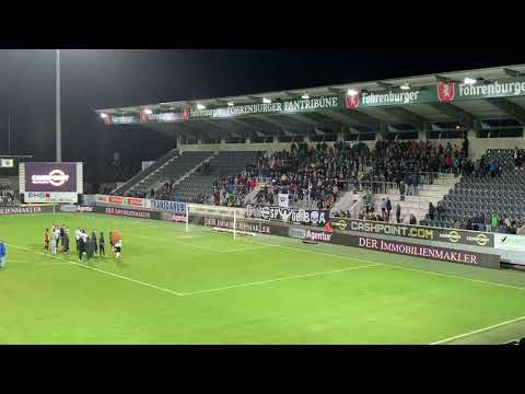 So jubelt Altach nach Sieg vs Salzburg