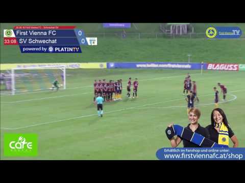 26.08.16 First Vienna FC - Schwechat SV - Highlight  (1. Halbzeit / 33:15) am 26.08.2016 19:37