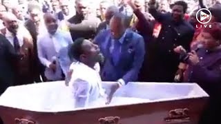 Mzansi shooketh after video of pastor bringing &#39;dead man&#39; back to life goes viral
