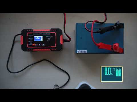 12V Intellegent Pulse Repair Charger- Charging test, Unboxing