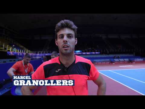 Marcel Granollers happy as he advances to PBZ Zagreb Indoors quarterfinals