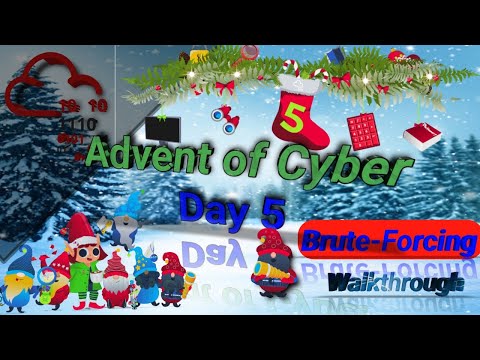 TryHackMe! Advent of Cyber 2022 day 5 [ Brute-Forcing ] | walkthrough with @LegendSpam #tryhackme