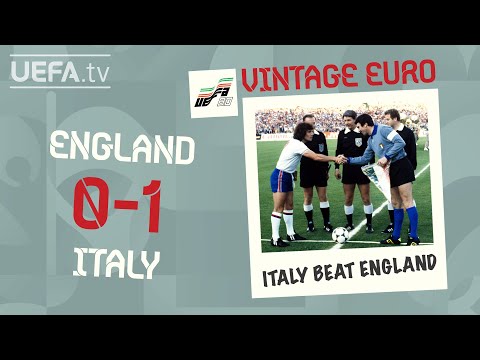 ENGLAND 0-1 ITALY, EURO 1980 | VINTAGE EURO