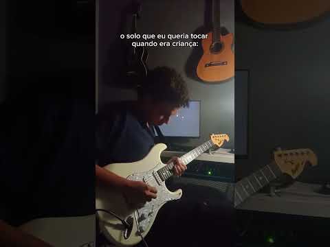 Me faz viver SOLO Cacau Santos 🎸🔥 #guitar #cacausantos #mefazviver