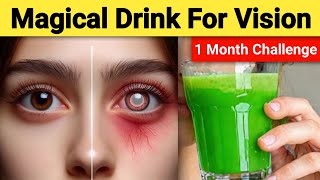 30-Day Green Drink Challenge : Improving Vision Naturally | eye therapy #vision