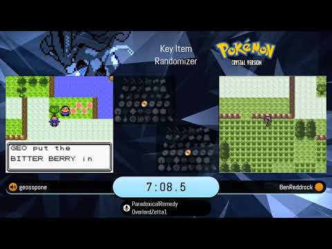 Pokemon Crystal Randomizer Key Item Rando Tournament - geosspone vs BenReddrock
