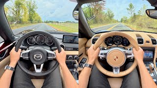 2025 Mazda MX-5 35th Anniversary vs. 981 Porsche Boxster - The $36k Question