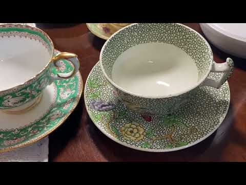 Valuable Teacups and Saucers