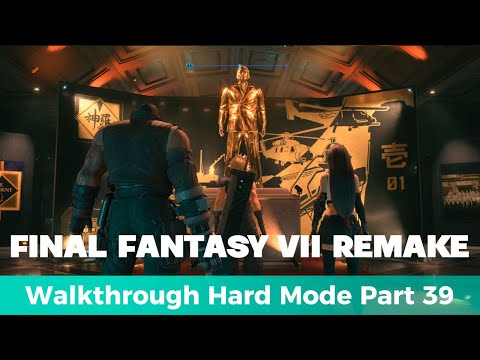 Ultimate FINAL FANTASY VII REMAKE Walkthrough - Master the Journey! Hard Part 39