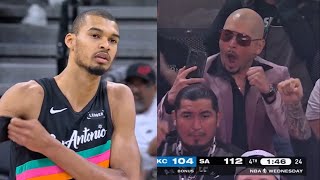 Download lagu Victor Wembanyama Had Pitbull Going CRAZY After This 😱 mp3