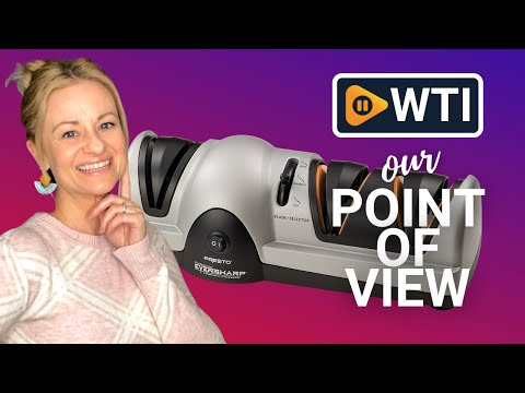 Presto Electric Knife Sharpener - WTI product video review