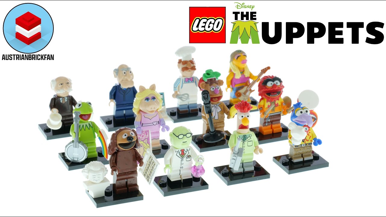 SERIE 71033 COMPLETA DE MINIFIGURAS LEGO MUPPETS