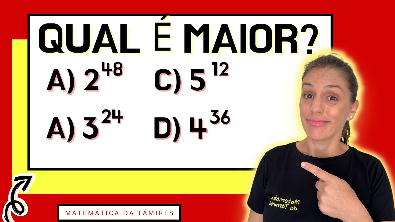 💥COMPARAÇÃO DE POTÊNCIAS