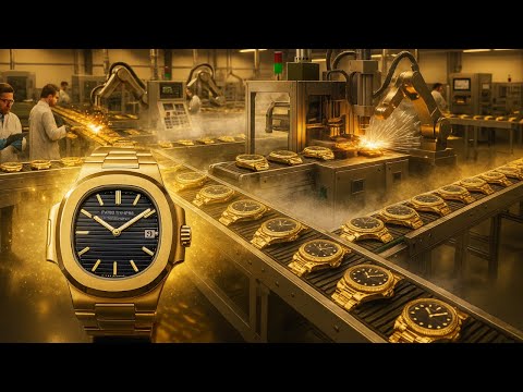 Inside the PATEK PHILIPPE Factory: From Gold Bar to $137,000 Watch (Full Process)