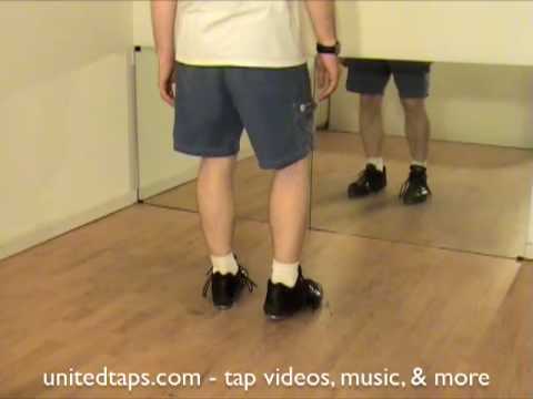 3 Beat Riff Walk Tap Dance Move Shown by Rod Howell at unitedtaps.com