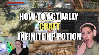 How To Actually Craft The Infinite HP Potion In BDO
