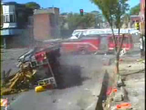 Funny car videos - Unbelievable Crash With 2 Firecars